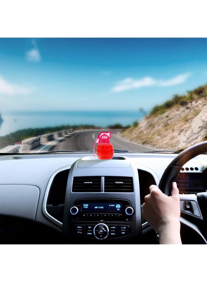 ان جي معطر جو برائحة الفراولة على شكل قنبلة 794-519 للسيارة والمنزل والمكتب والغرفة ولوحة القيادة والطاولة، مانع للتسرب، يدوم طويلاً، مزيل للروائح، مزخرف، محمول، مناسب لجميع الأحوال الجوية، للاستخدام في المركبات وغرفة النوم وغرفة المعيشة والحمام ومكان العمل والسفر، صغير الحجم وقابل لإعادة التعبئة. - Image 4